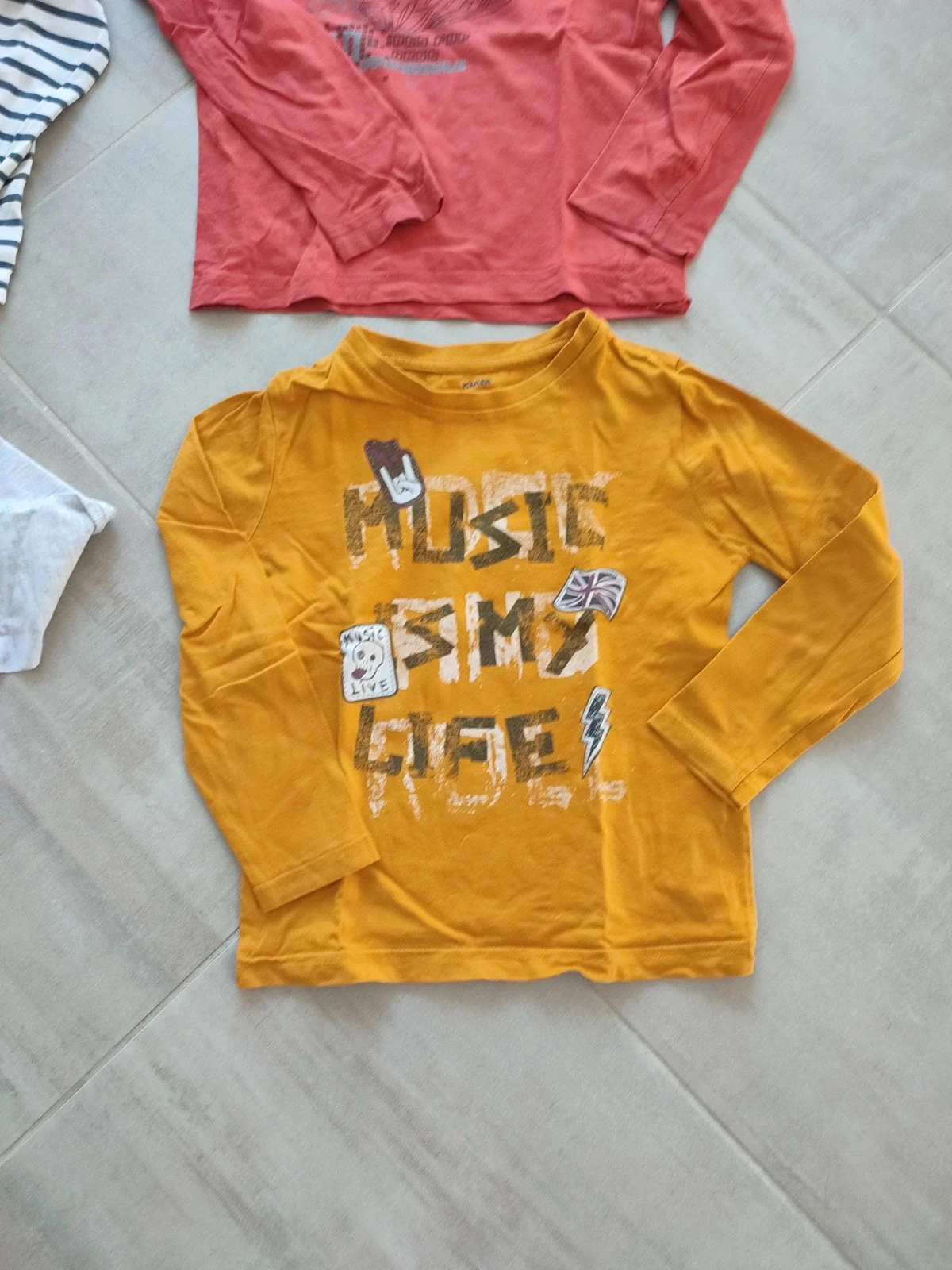 Lot of 9 Long Sleeve T-shirts for Boys Age 5 – photo 2